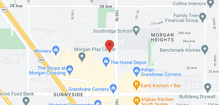 map of 412 15988 26TH AVENUE